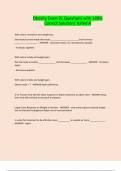 Obesity Exam 3&vert; Questions with 100&percnt; Correct Solution&vert; Rated A