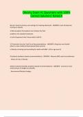 Obesity Exam 4&vert; Questions with 100&percnt; Correct Solution&vert; Rated A