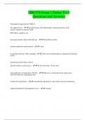 OB&sol;GYN  EXAMS BUNDLE All  with Questions and 100&percnt; Correct Answers