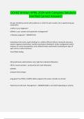 OCANZ Written APRIL 2024 with Complete Solutions &lpar;Verified Correct Answers&rpar;