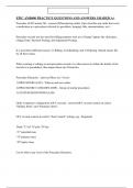 EPIC AMB400 PRACTICE QUESTIONS AND ANSWERS GRADED A&plus;