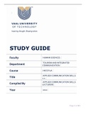 applied Communications study guide 2.2