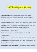 SAT Prep: Summary [Erica Meltzer Reading & Writing]