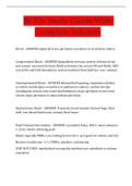 BCEN Study Guide With  Complete Solution