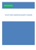 VATI RN GREENLIGHT EXAM
