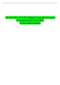 NCLEX-RN V12.35 National Council Licensure Examination(NCLEX-RN) Exam (elaborations)