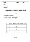 ENGLISH LANGUAGE AND COMPOSITION GRADE 11 TEST 2(2022)