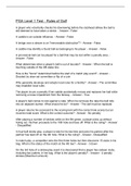 PGA Level 1 Test - Rules of Golf