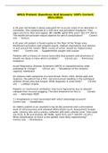 AMLS Pretest&sol; Questions And Answers&sol; 100&percnt; Correct&sol; 2021&sol;2022&period;