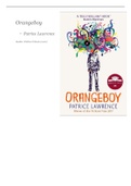 Book report Orangeboy (Patrice Lawrence)
