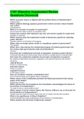 WGU C181 Objective Assessment Review Questions&grave;&lpar;Answered&rpar;