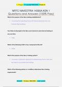 NRTC NAVEDTRA 14300A ASN 1 Questions and Answers &lpar;100&percnt; Pass&rpar;