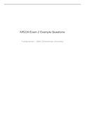 NR 224 Exam 2 Questions 2022/2023