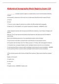 Abdominal Sonography Mock Registry Exam C19