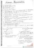 Class notes Zoology  