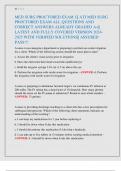 ATI MED SURG PROCTORED EXAM&vert;&vert; EPIC ADULT MED SURG NURSE 100 ASSESSMENT TEST&vert;&vert;NUR 242 MED SURG PROCTORED EXAM 1&vert;&vert; ATI MEDSURG PROCTORED EXAM &sol; ATI MEDICAL SURGICAL PROTOCRED EXAM RECENT UPDATE 2024-2025 QUESTIONS AND ANSWERS GRADED A&plus;