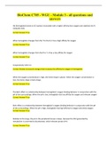 BioChem C785 - WGU - Module 3 - all questions and answers