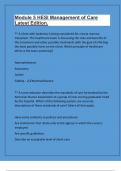 Module 5 HESI Management of Care Latest Edition