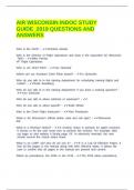 AIR WISCONSIN INDOC STUDY GUIDE&lowbar;2019 QUESTIONS AND ANSWERS&period;