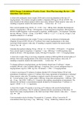 HESI Dosage Calculations Practice Exam &sol; Hesi Pharmacology Review  &vert; 250 Questions And Answers