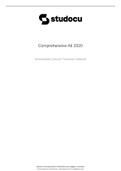 Comprehensive Ati 2020