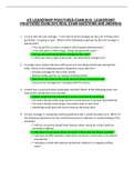 ATI LEADERSHIP PROCTORED EXAMS BUNDLED  &sol;LEADERSHIP ATI PROCTORED ACTUAL COMPLETE EXAMS QUESTIONS AND CORRECT ANSWERS&vert;AGRADE