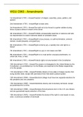 WGU C963 - Amendments
