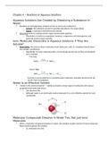 chpt. 4.1 -- reactions in aqueous solutions