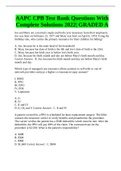 AAPC CPB Test Bank Questions With Complete Solutions 2022&period;