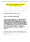 Chapter 9&colon; Care of Patients with Common  Environmental Emergencies
