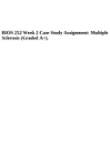 BIOS 252 Week 2 Case Study Assignment: Multiple Sclerosis (Graded A+).