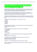 Bundle of  National Board Certification of health and wellness verified