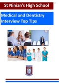 Medical and Dentistry Interview Top Tips