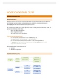 Samenvatting Hogeschooltaal 3f&sol;4f Werkwoordspelling