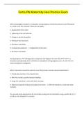 Fortis-PN-Maternity Hesi Practice Exam