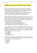 LETRS Unit 1 Assessment