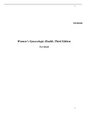 Exam &lpar;Elaboration&rpar; Women&rsquo;s Gynecologic Health&comma; Third Edition Test Bank 2021-2022 Review Updated CHAPTER 1 QUESTIONS MULTIPLE-CHOICE QUESTIONS Select the one correct answer to each of the following questions&period; 1&period; Which of the following best defines the term