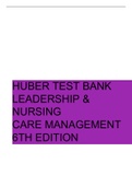 Leadership & Nursing Care Management&comma; 6th Edition