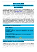 Microsoft AZ-600 PDF Dumps - Best Quality Preparation Material [2022]