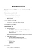 Lecture notes + additional nodes for macroeconomics european 