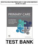 TEST BANK FOR PRIMARY CARE 6TH EDITION BY BUTTARO