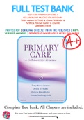 Test Bank For Primary Care&colon; A Collaborative Practice 5th Edition By Terry Mahan Buttaro & JoAnn Trybulski & Patricia Polgar-Bailey & Joanne Sandberg-Cook 9780323355018 Chapter 1-250 Complete Guide &period;