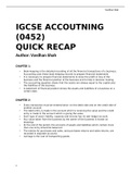 GCSE Accounting Complete Revision guide