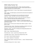MSSC Safety Practice Test Q&A 2022