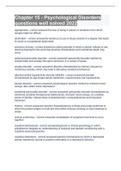Chapter 15 - Psychological Disorders questions well solved 2022