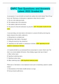 NPC Test Questions and Answers Latest 2022 Graded A&plus;