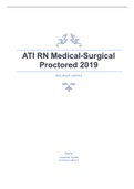 ATI RN Medical-Surgical  Proctored 2019