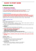 RES PIRAT ORY NURSING 2022/2023 summary notes well explained  