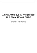 ATI Pharmacology Proctor 2019 