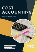 Apuntes completos de cost accounting